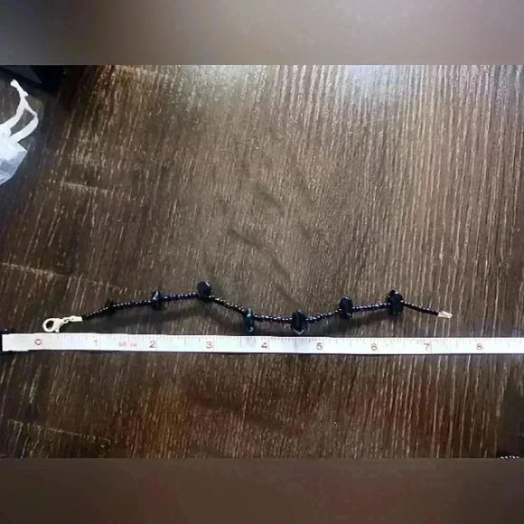 Set of 3 beaded bracelets with stones - Picture 10 of 10